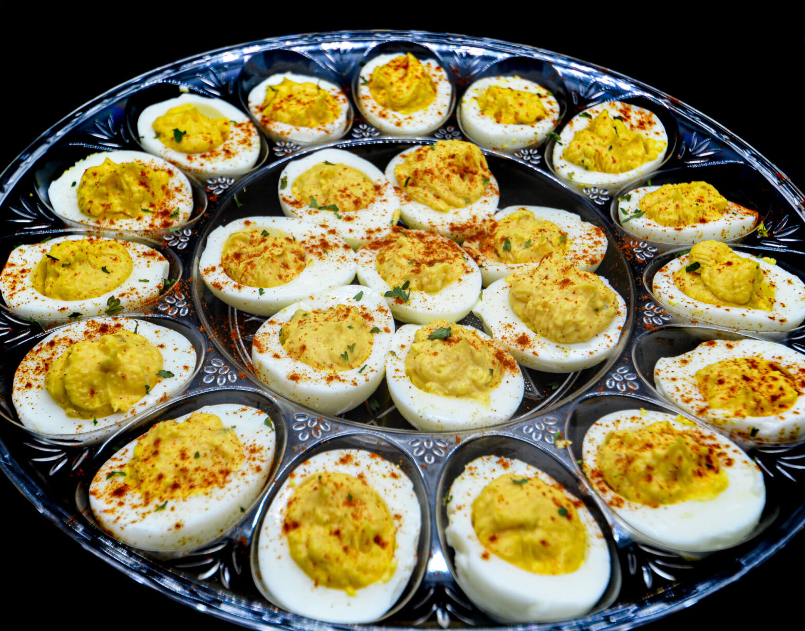 Spicy Deviled Eggs