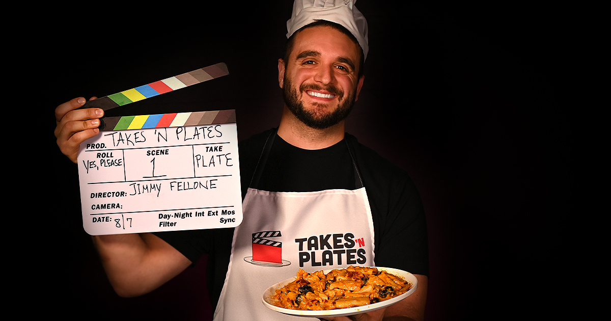 Jimmy Fellone, Author of Takes 'N Plates