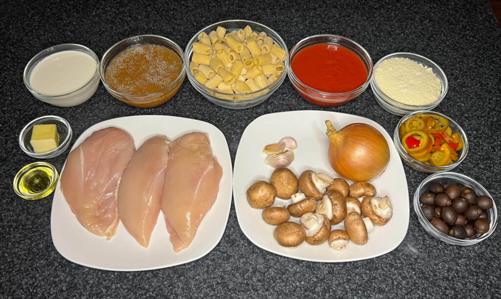 Chicken Riggie Ingredients